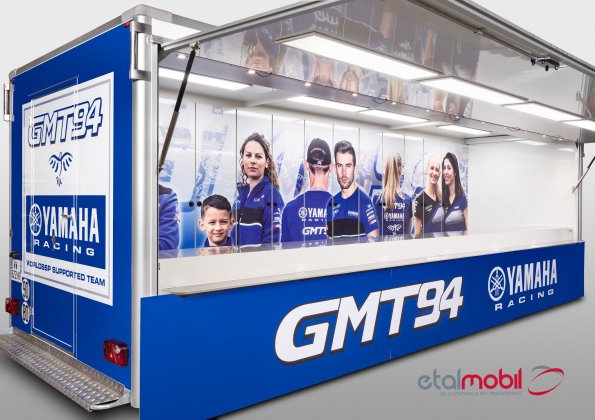 GMT94 Yamaha team boutique - WorldSSP - Supersport World Championship  © GMT94